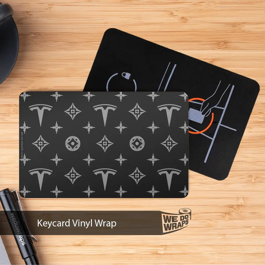 Designer Tesla Edition LV Pattern | NFC Key Card Wrap