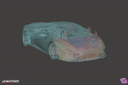 Lamborghini Huracan LP640-4 Evo 3D Scan (2019-2024)