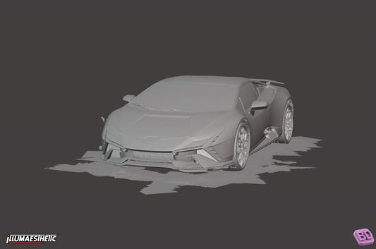 Lamborghini Huracan Tecnica 3D Scan (2022-2024)