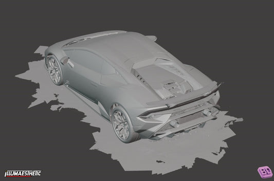 Lamborghini Huracan Tecnica 3D Scan (2022-2024)