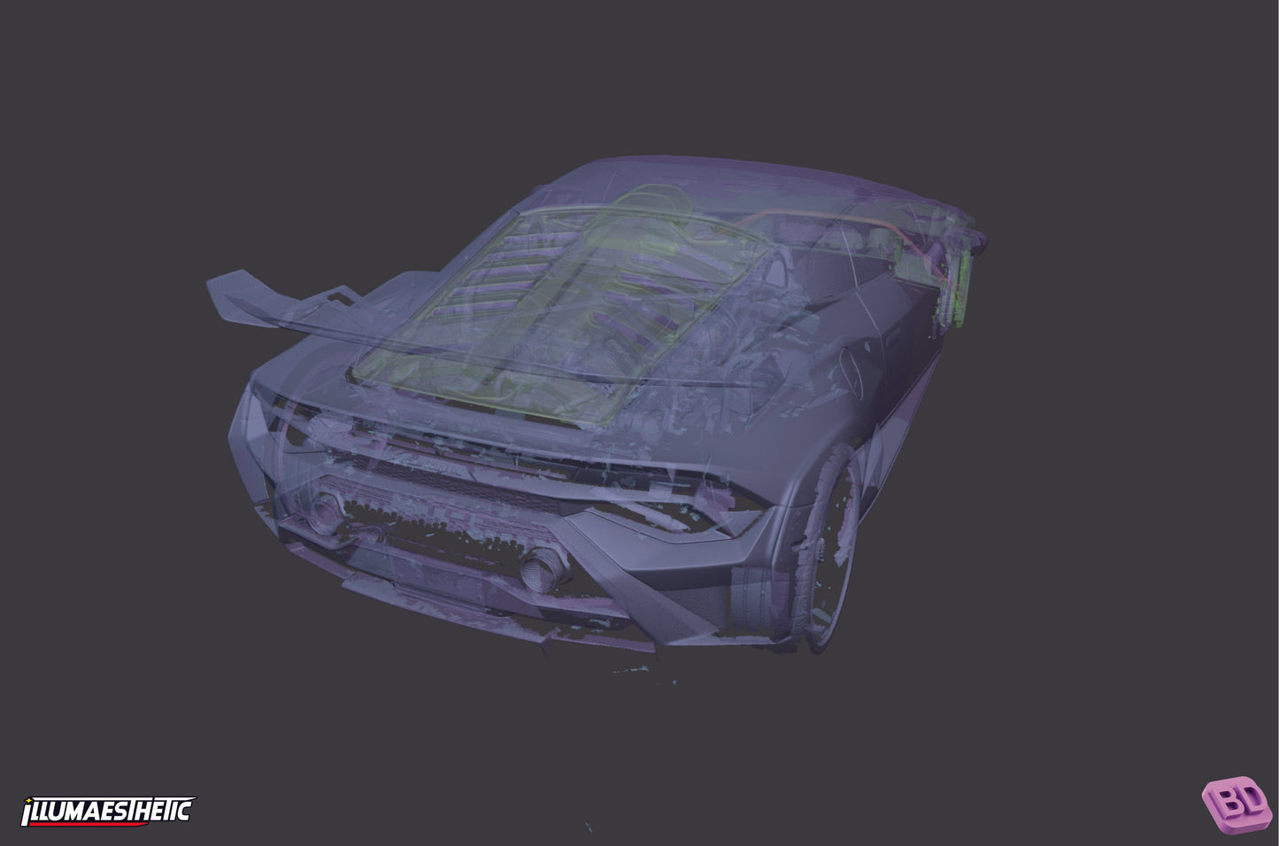Lamborghini Huracan STO 3D Scan (2021-2024)