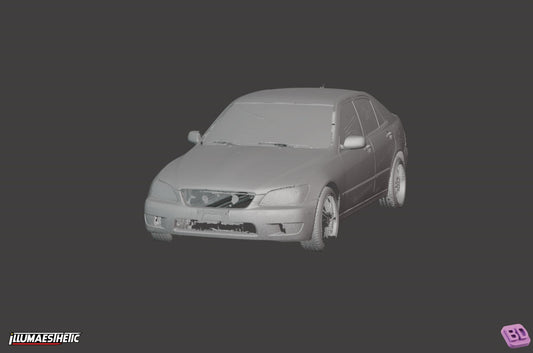 Lexus IS300 / Toyota Altezza (XE10) 3D Scan (1998–2005)