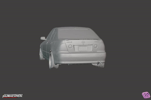 Lexus IS300 / Toyota Altezza (XE10) 3D Scan (1998–2005)