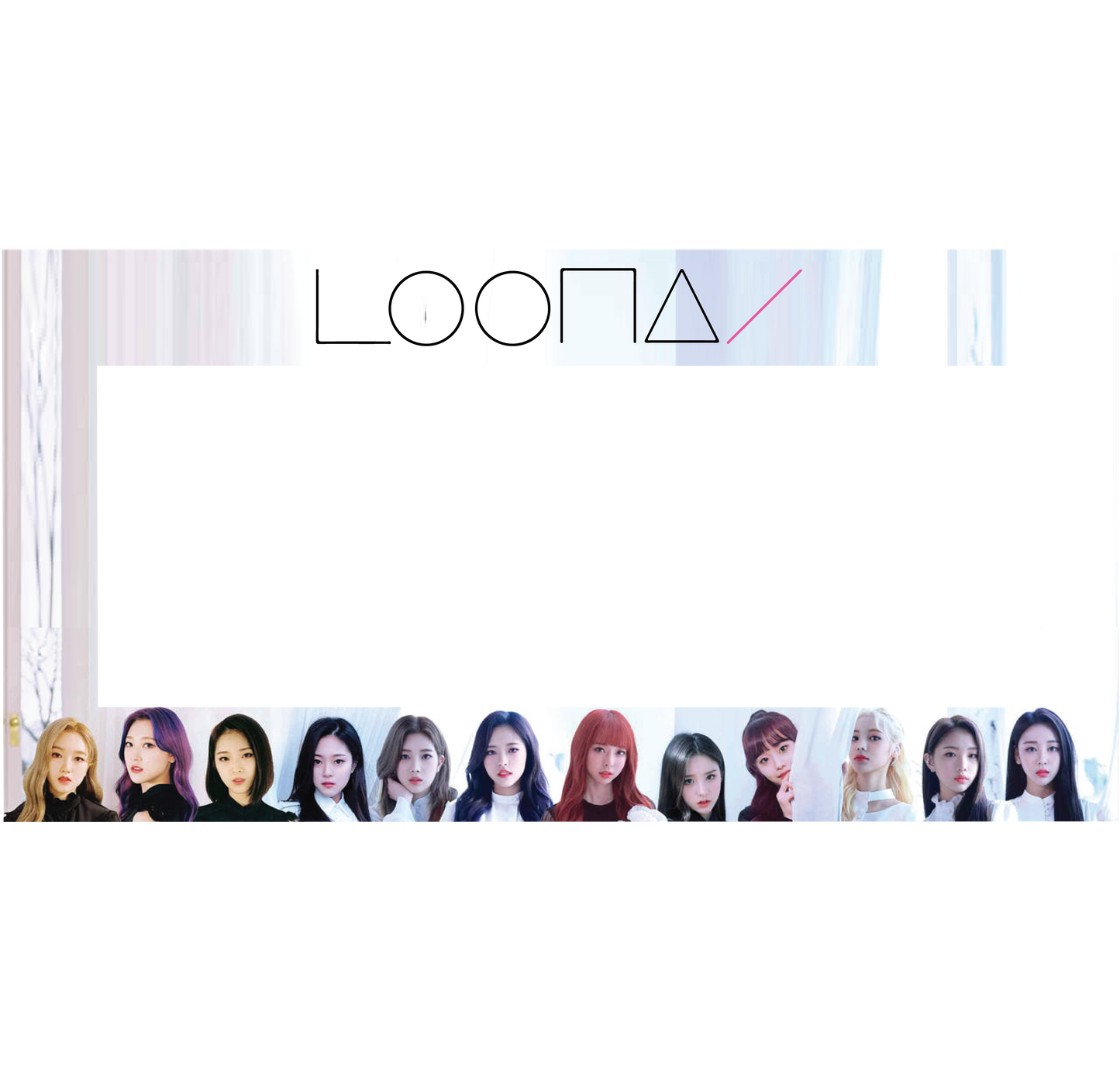 Illumaesthetic KPOP Plate Frame - LOONA