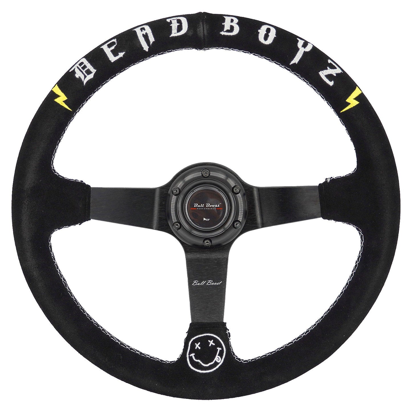Universal Deadboyz 350mm 3"Deep Dish 6-Bolt Steering Wheel | 150 Entries