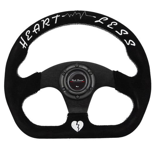Universal Heartbreak Lightweight Flat Racing Billet 6-Bolt Steering Wheel | 150 Entries