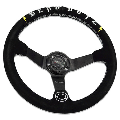 Universal Deadboyz 350mm 3"Deep Dish 6-Bolt Steering Wheel | 150 Entries