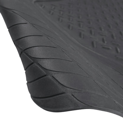 Universal PVC Rubber Floor Mats - 4PC (Gray)