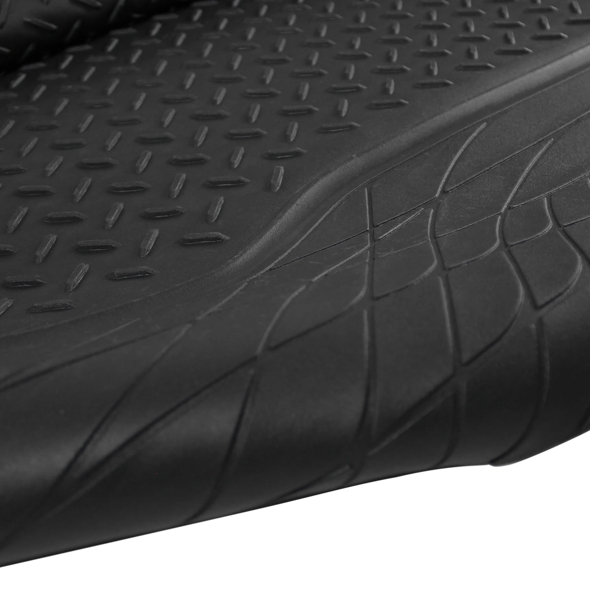 Universal PVC Rubber Floor Mats - 5PC (Black)