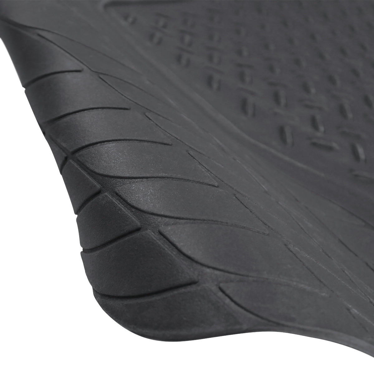 Universal PVC Rubber Floor Mats - 5PC (Gray)
