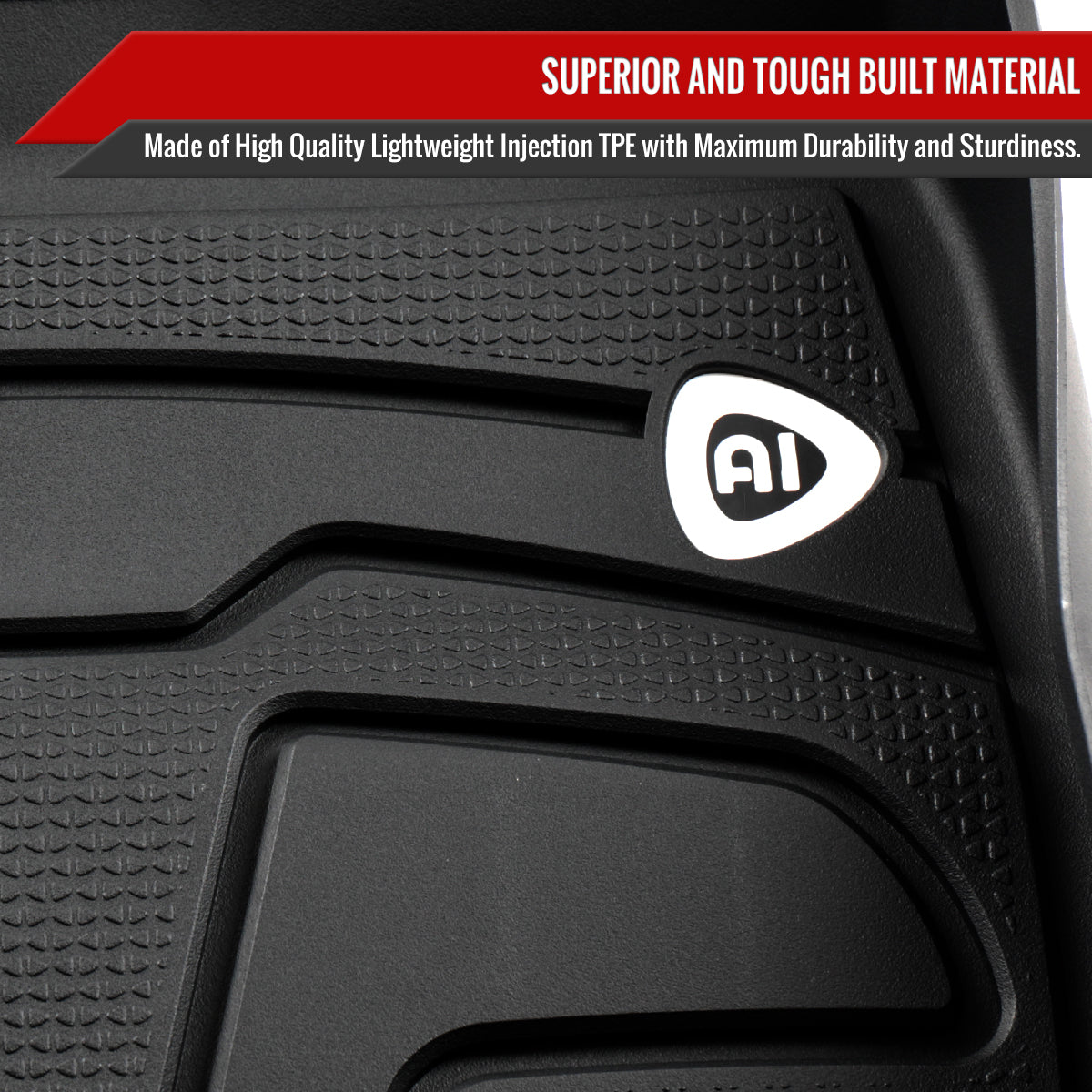 2017-2022 Tesla Model 3 All Weather 3PC TPE Floor Mats