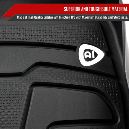 2017-2022 Tesla Model 3 All Weather 3PC TPE Floor Mats