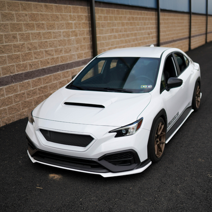 JDMuscle [22-25 WRX] CS Style V1 Front Bumper Grille-Paint Matched/Gloss Black