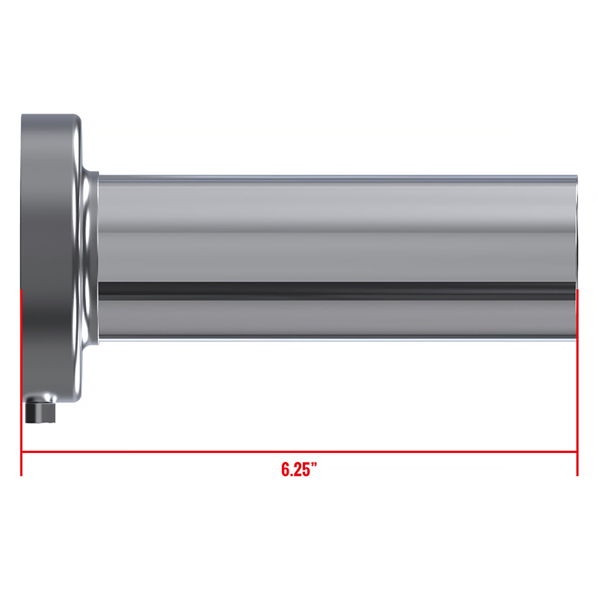 Universal 3.5" Inlet Stainless Steel Muffler Silencer