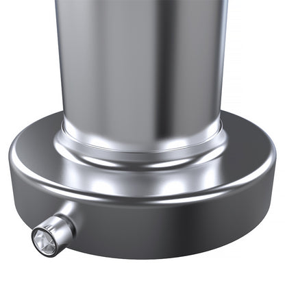 Universal 4" Inlet Stainless Steel Muffler Silencer