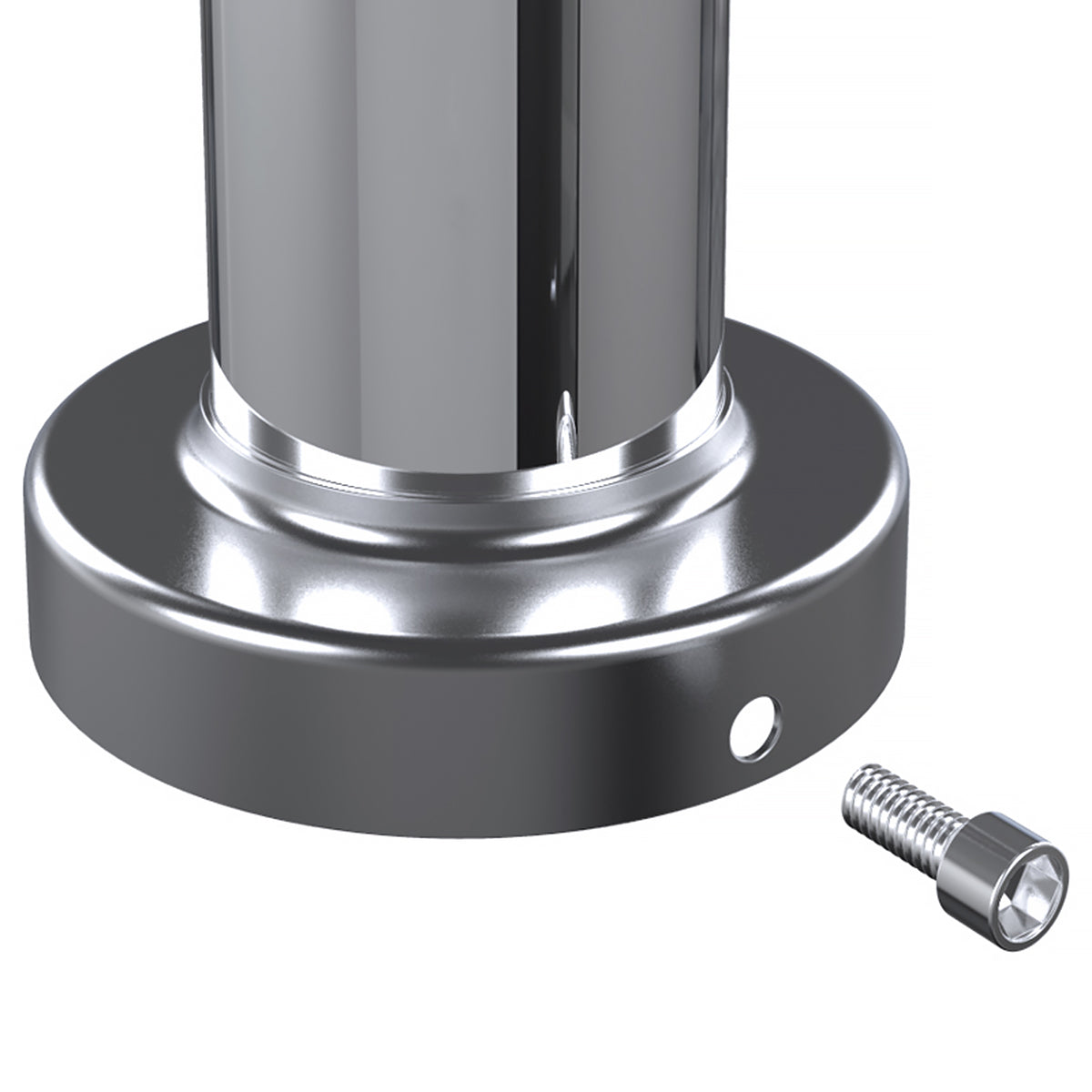 Universal 4" Inlet Stainless Steel Muffler Silencer