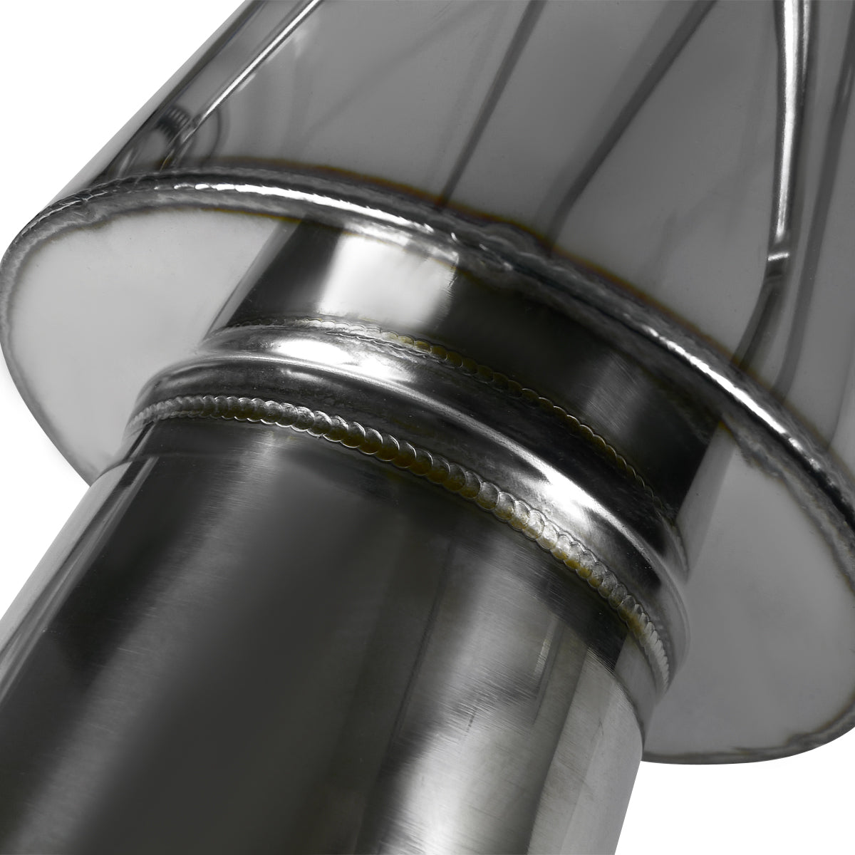 1994-1997 Honda Accord 4CYL T-304 Stainless Steel N1 Style Catback Exhaust System w/ Burnt Tip
