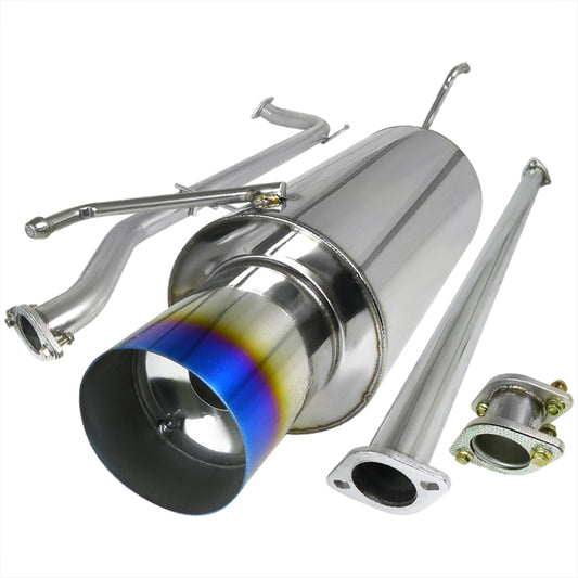 1998-2002 Honda Accord N1 Style Catback Exhaust System (Burnt Tip)