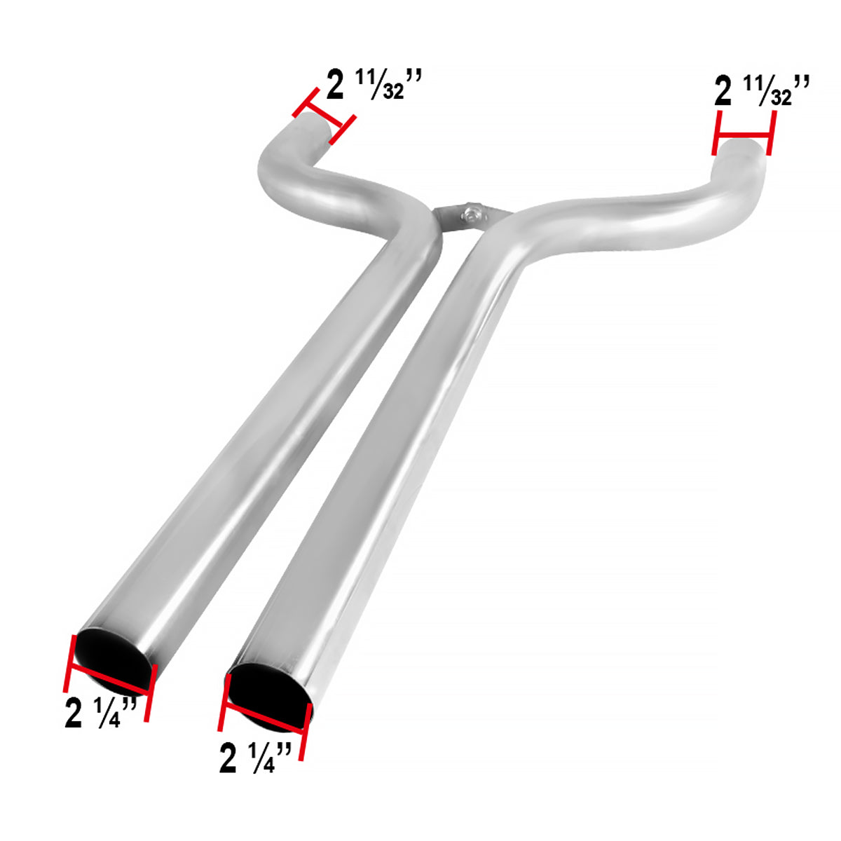 2010-2015 Chevrolet Camaro 3.6L V6 Stainless Steel Dual Catback Exhaust System