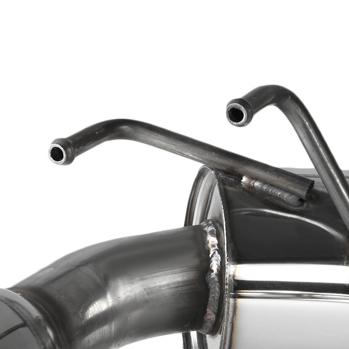 2010-2015 Chevrolet Camaro 3.6L V6 Stainless Steel Dual Catback Exhaust System (Burnt Tip)