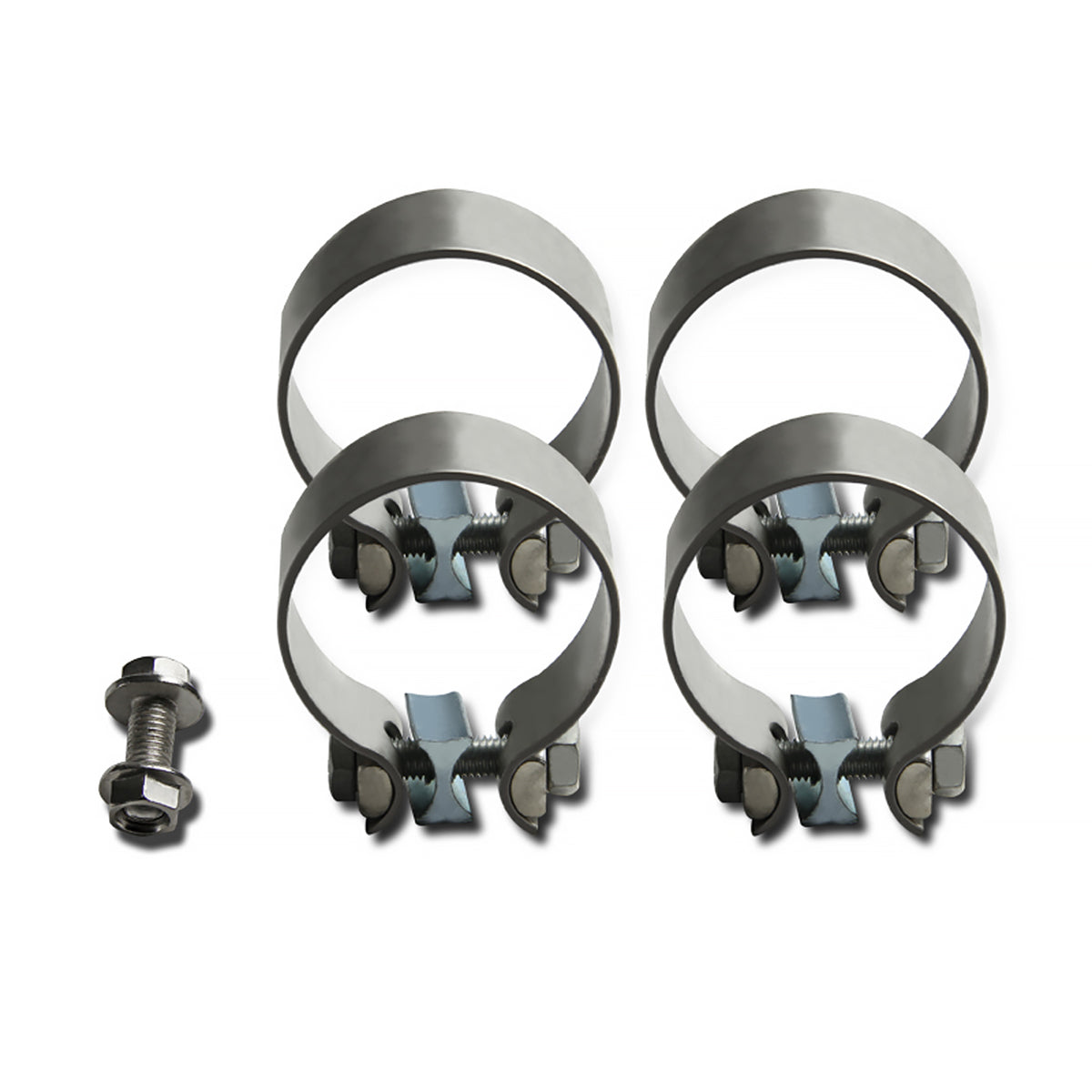 2010-2015 Chevrolet Camaro 3.6L V6 Stainless Steel Dual Catback Exhaust System (Burnt Tip)