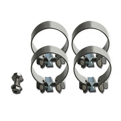 2010-2015 Chevrolet Camaro 3.6L V6 Stainless Steel Dual Catback Exhaust System (Burnt Tip)