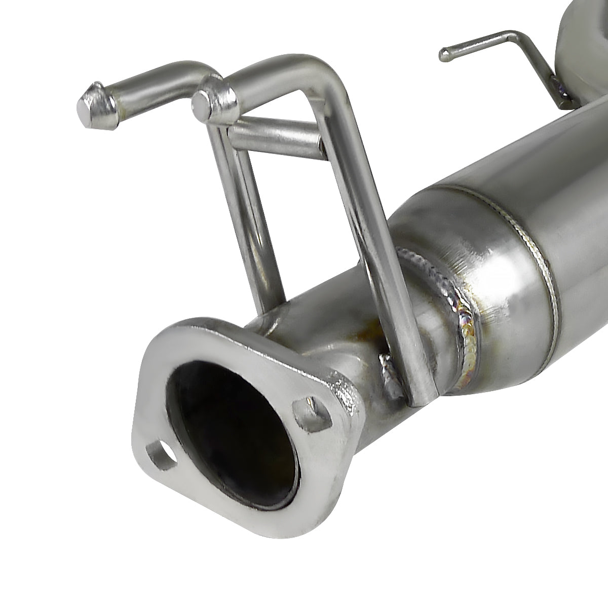 2006-2011 Honda Civic EX LX DX Sedan T-304 Stainless Steel N1 Style Catback Exhaust System w/ Burnt Tip