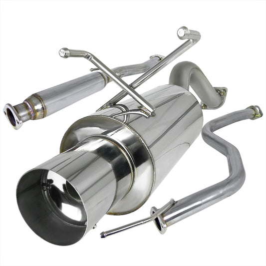 1992-1995 Honda Civic Hatchback T-304 Stainless Steel N1 Style Catback Exhaust System