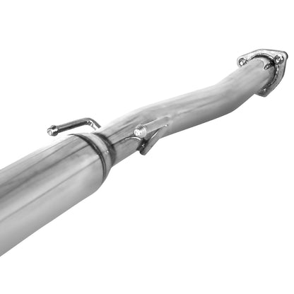 1992-1995 Honda Civic Hatchback T-304 Stainless Steel N1 Style Catback Exhaust System w/ Burnt Tip