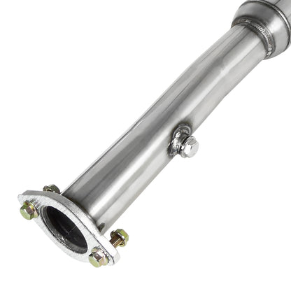 1995-1999 Mitsubishi Eclipse Non-Turbo T-304 Stainless Steel N1 Style Catback Exhaust System w/ Burnt Tip