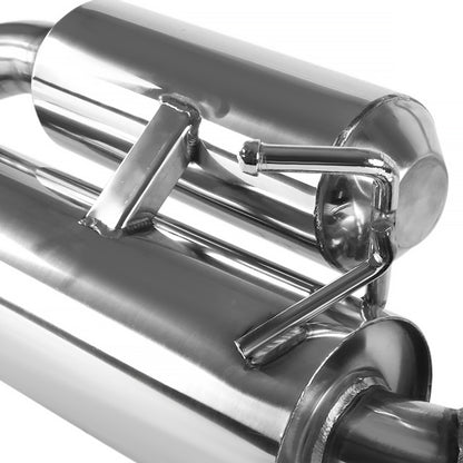 2009-2018 Nissan 370Z Dual Catback Exhaust System (Rolled Tip)