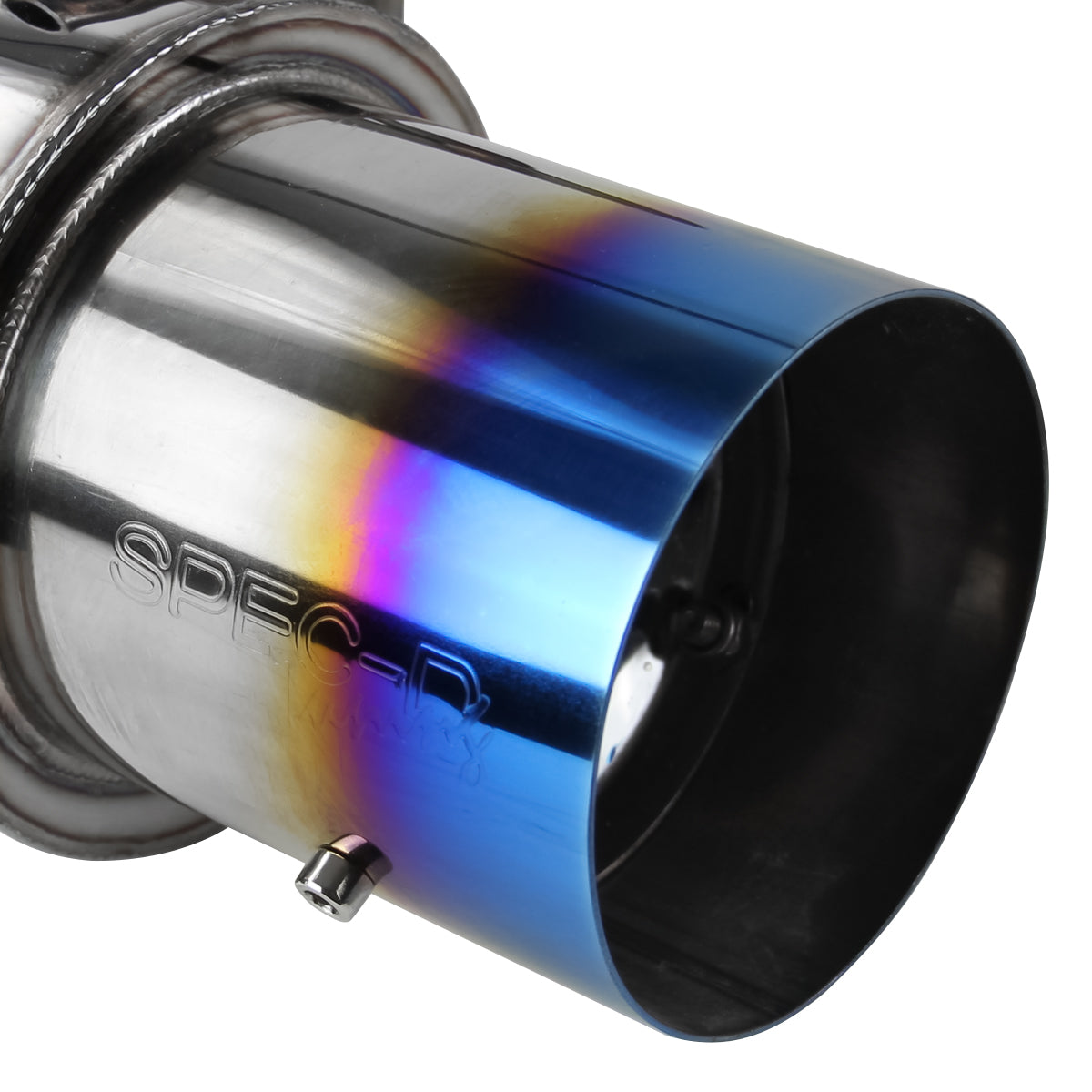 2008-2014 Subaru Impreza WRX STI Sedan T-304 Stainless Steel N1 Style Dual Catback Exhaust System w/ Burnt Tip