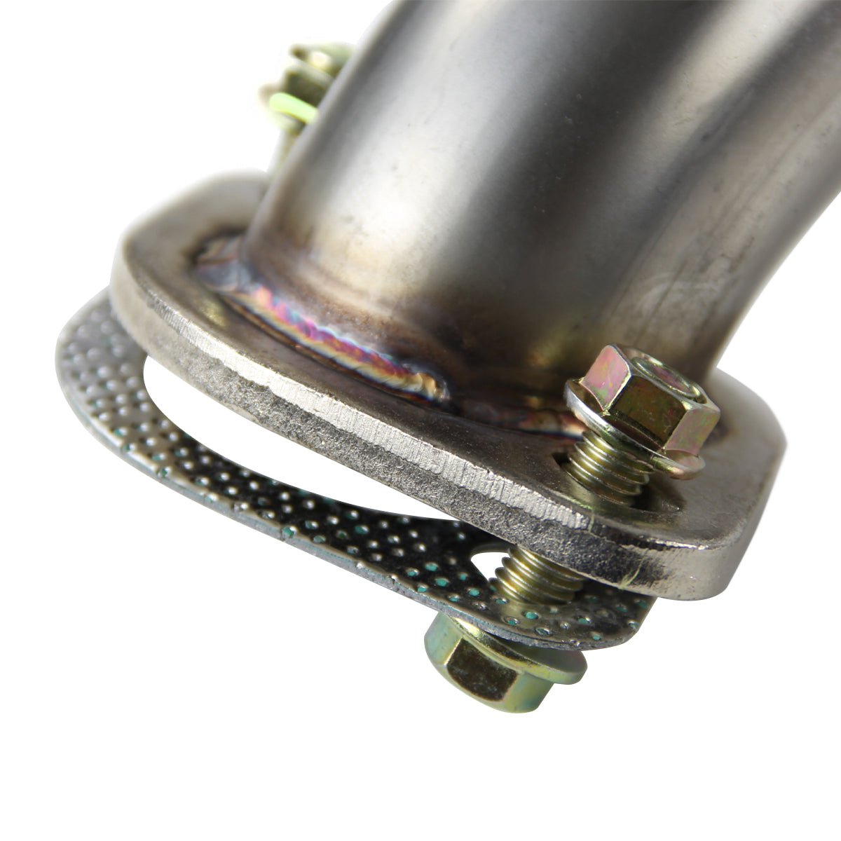 2008-2014 Subaru Impreza WRX STI Sedan T-304 Stainless Steel N1 Style Dual Catback Exhaust System w/ Burnt Tip