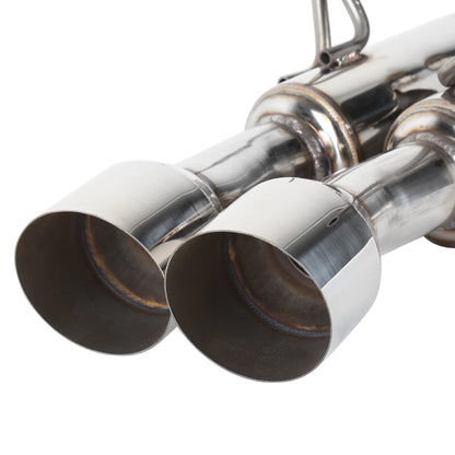 2015-2022 Subaru WRX STI 4" Quad Tip Stainless Steel Catback Exhaust System