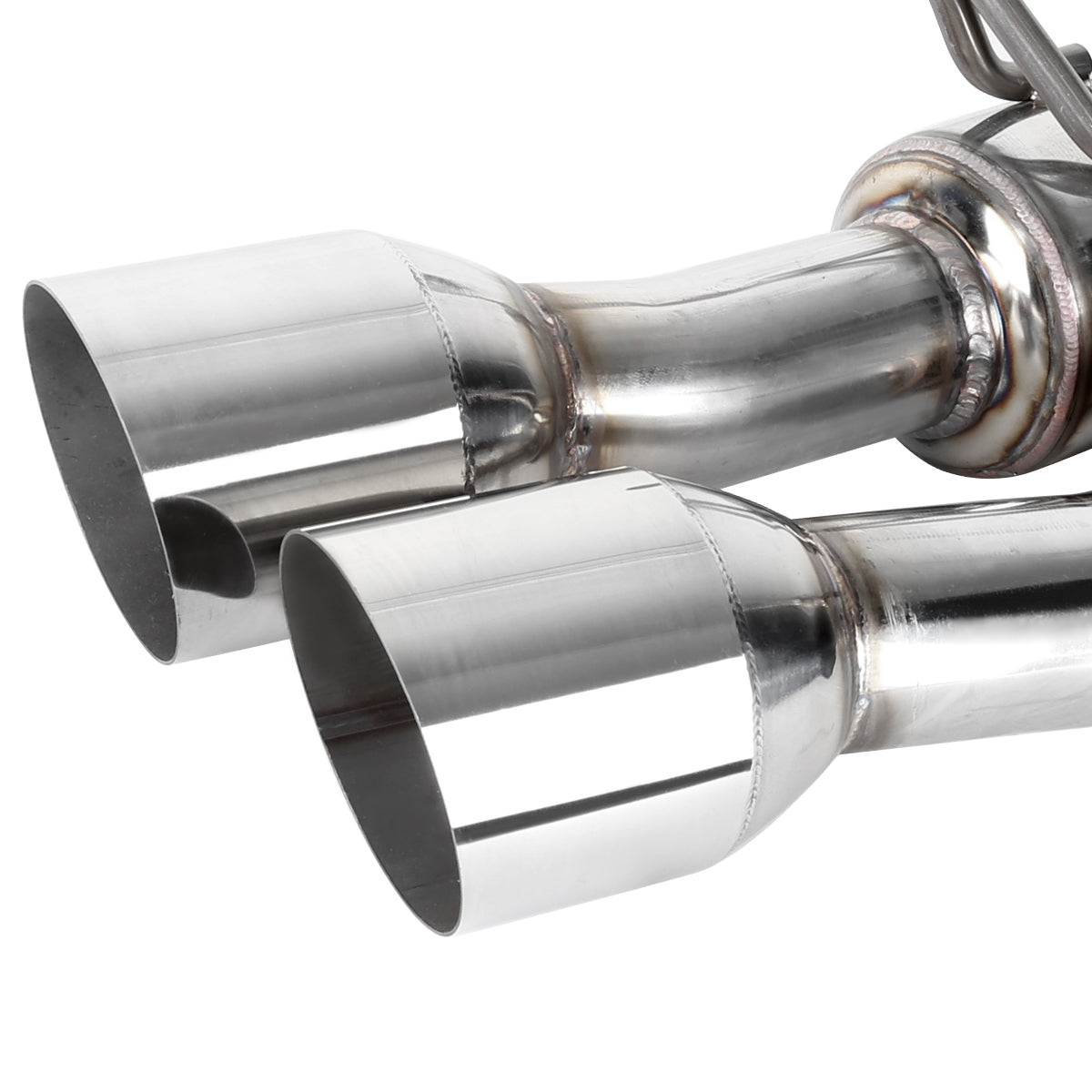 2015-2022 Subaru WRX STI 4" Quad Tip Stainless Steel Catback Exhaust System