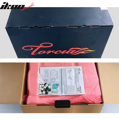 1999-2016 Ford F250-F550 Clear Lens Black Housing LED Tail Lights