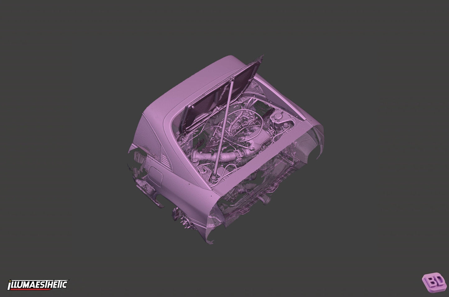 Toyota MR2 (SW20) 3D Scan (1989-1999)