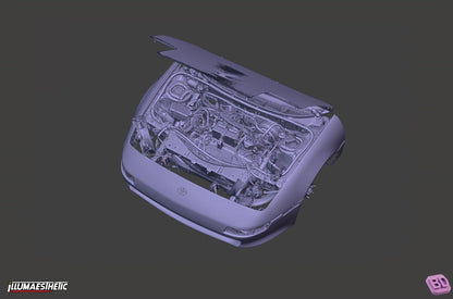 Toyota MR2 (SW20) 3D Scan (1989-1999)