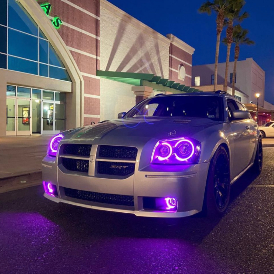 Lighting Trendz 2008 Dodge Magnum RGBW Halo and Fog Halo Kit