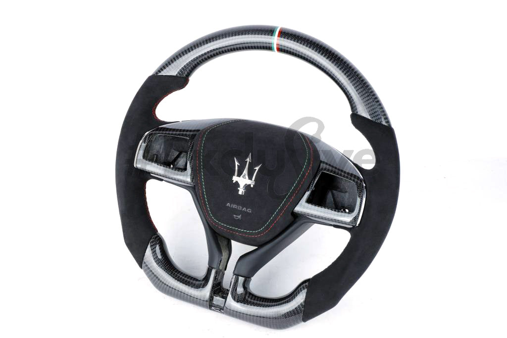 2014-2021 Maserati Ghibli  / 2017-2023 Levante  / 2014-2022 Quattroporte Custom Steering Wheel by Exclusive Steering  for