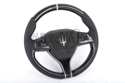2017-2025 Maserati Ghibli / Levante GT/ Quattroporte  Custom Steering Wheel by Exclusive Steering