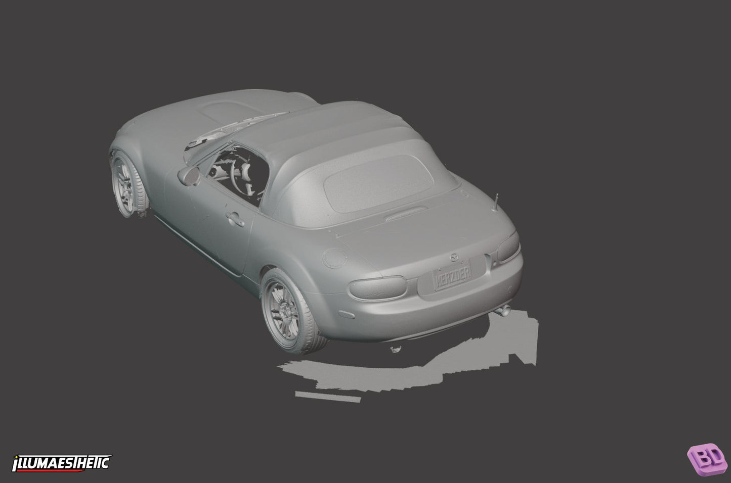 Mazda Miata (NC) 3D Scan (2005-2015)