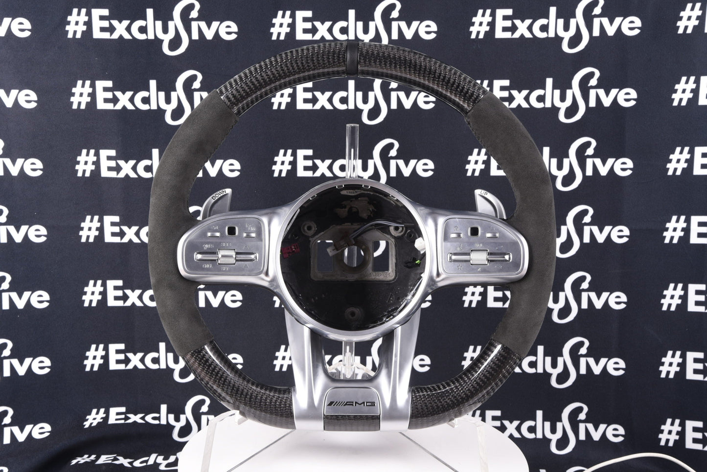 Mercedes Benz 2018+ AMG Model Custom Steering Wheel by Exclusive Steering