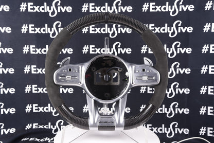 Mercedes Benz 2018+ AMG Model Custom Steering Wheel by Exclusive Steering