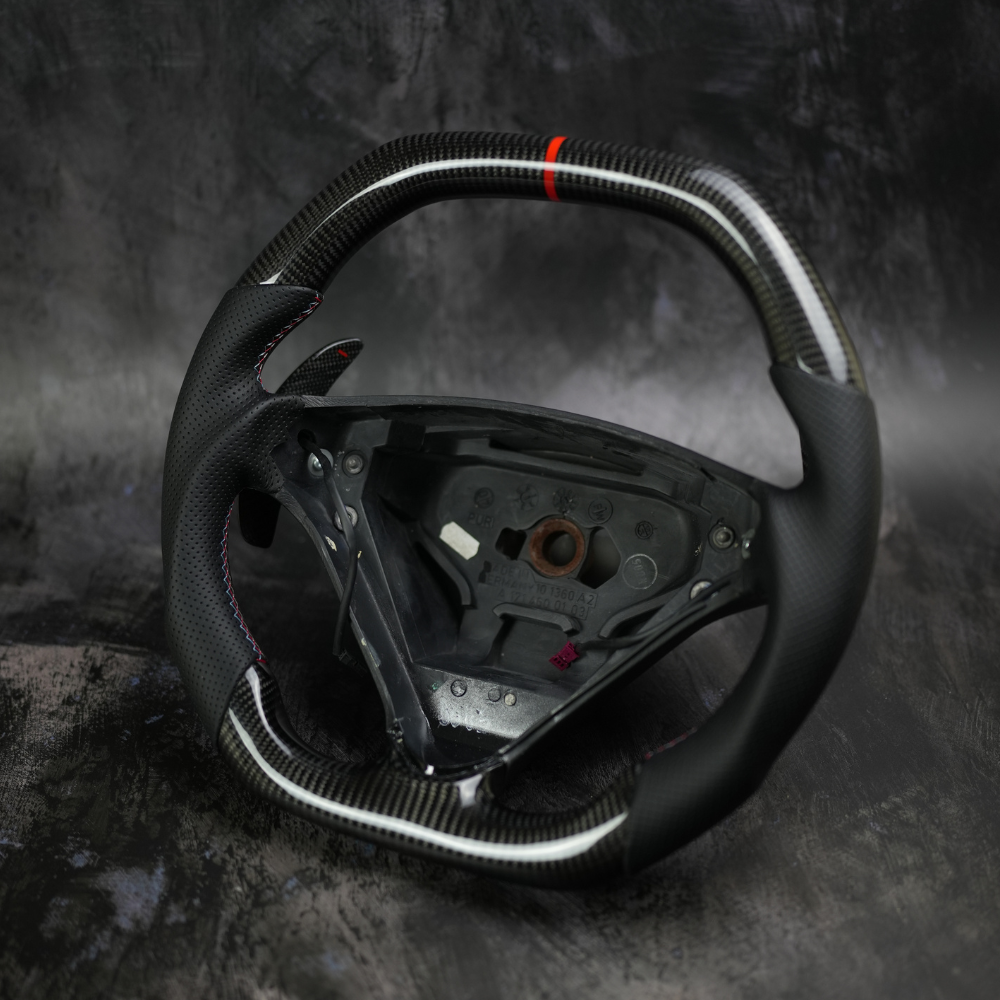 Mercedes Benz C SLK W203 R171 Class AMG Custom Steering Wheel by Exclusive Steering