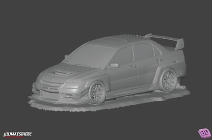 Mitsubishi Lancer Evolution 8 (CT9A) 3D Scan (2003-2005)