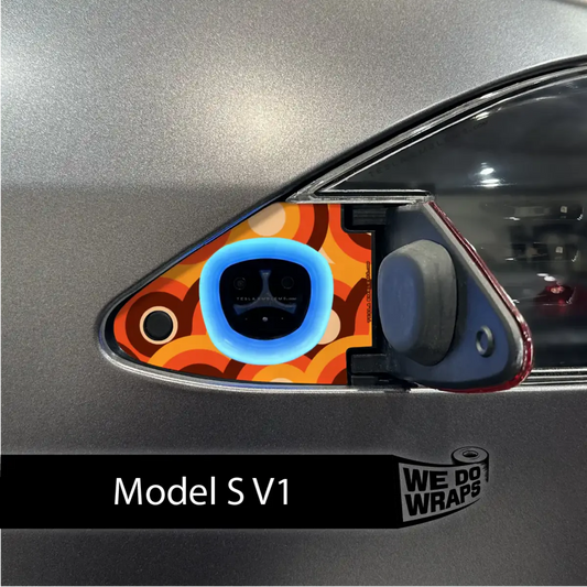 Mod About You Tesla Charge Port Wrap | Model S