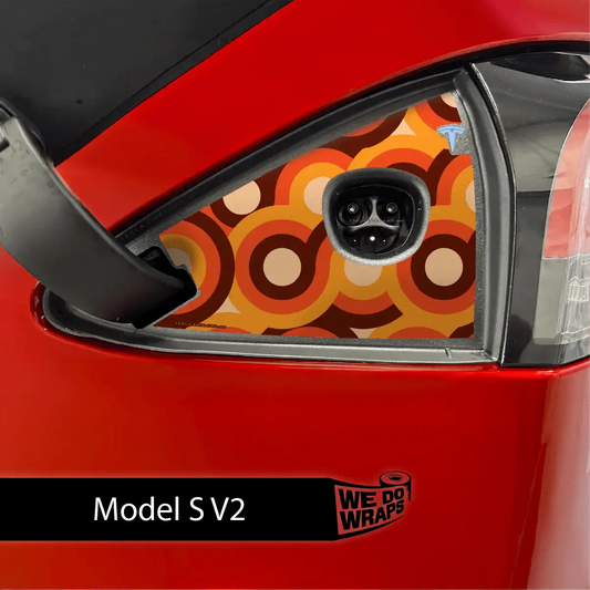 Mod About You Tesla Charge Port Wrap | Model S