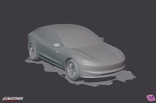 Tesla Model 3 (Highland) 3D Scan (2024+)