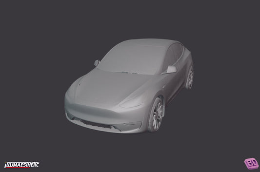 Tesla Model Y 3D Scan (2020-2024)